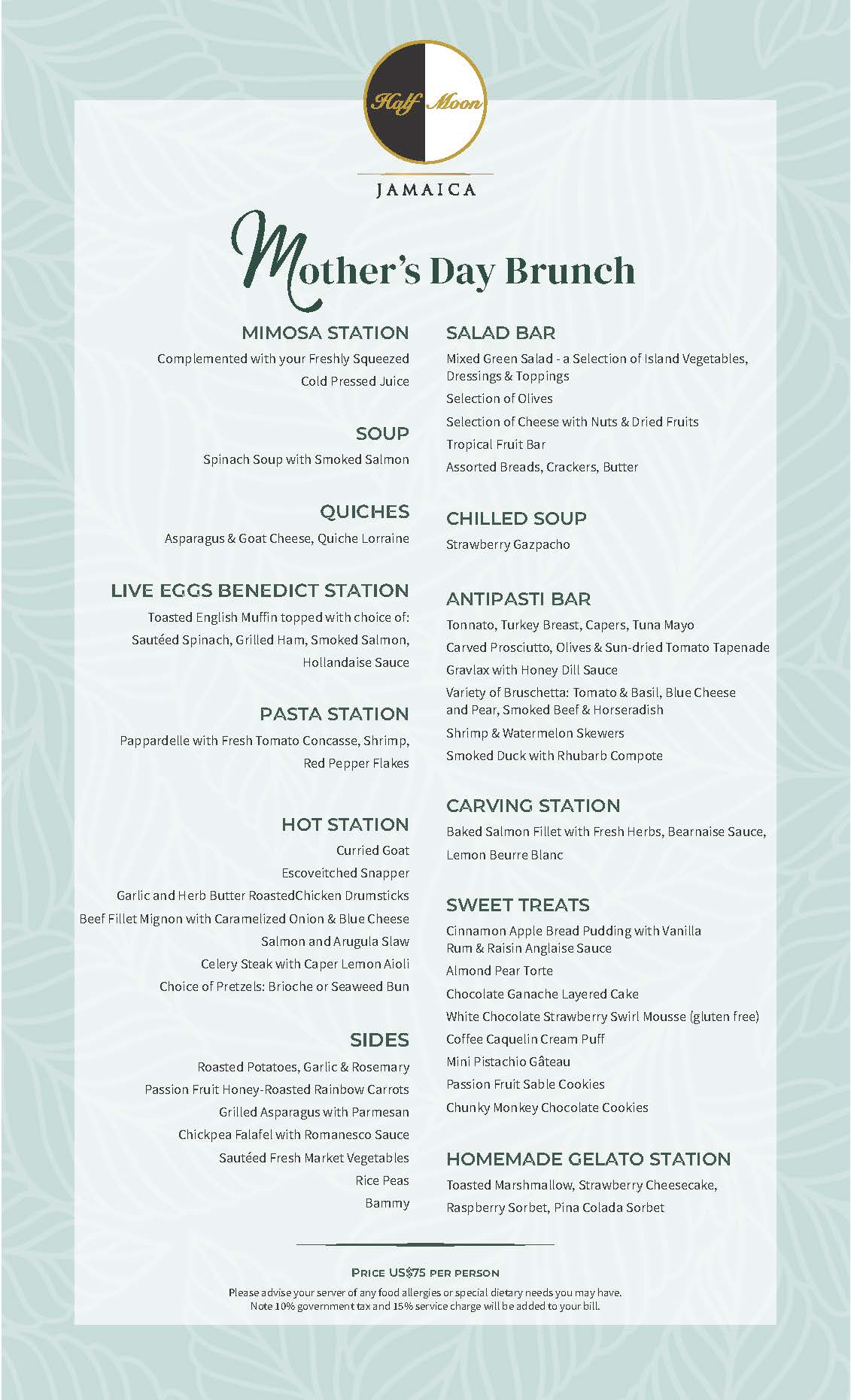 Mother's Day Brunch 