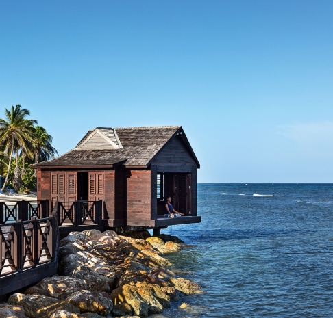 overwater spa bungalow