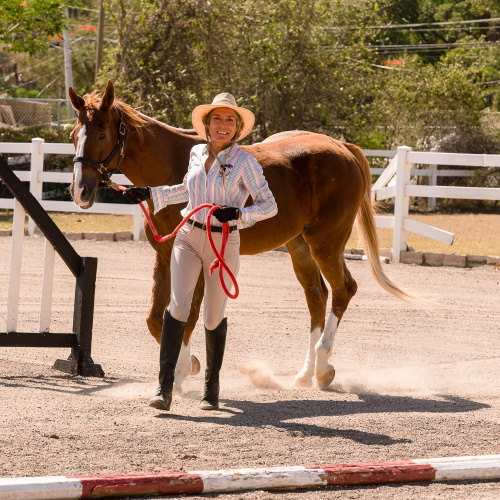 Trina deLisser, Director of Half Moon Equestrian Centre