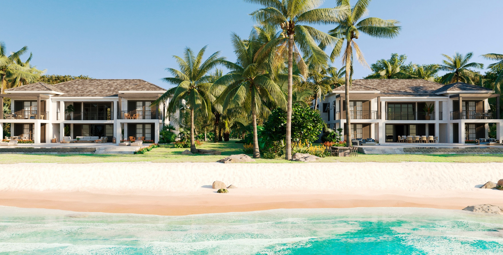 Beach villa