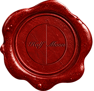 Half Moon Wax Stamp